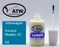 Preview: Volkswagen, Ancona Metallic 2C, X5: 20ml Lackstift, von ATW Autoteile West.